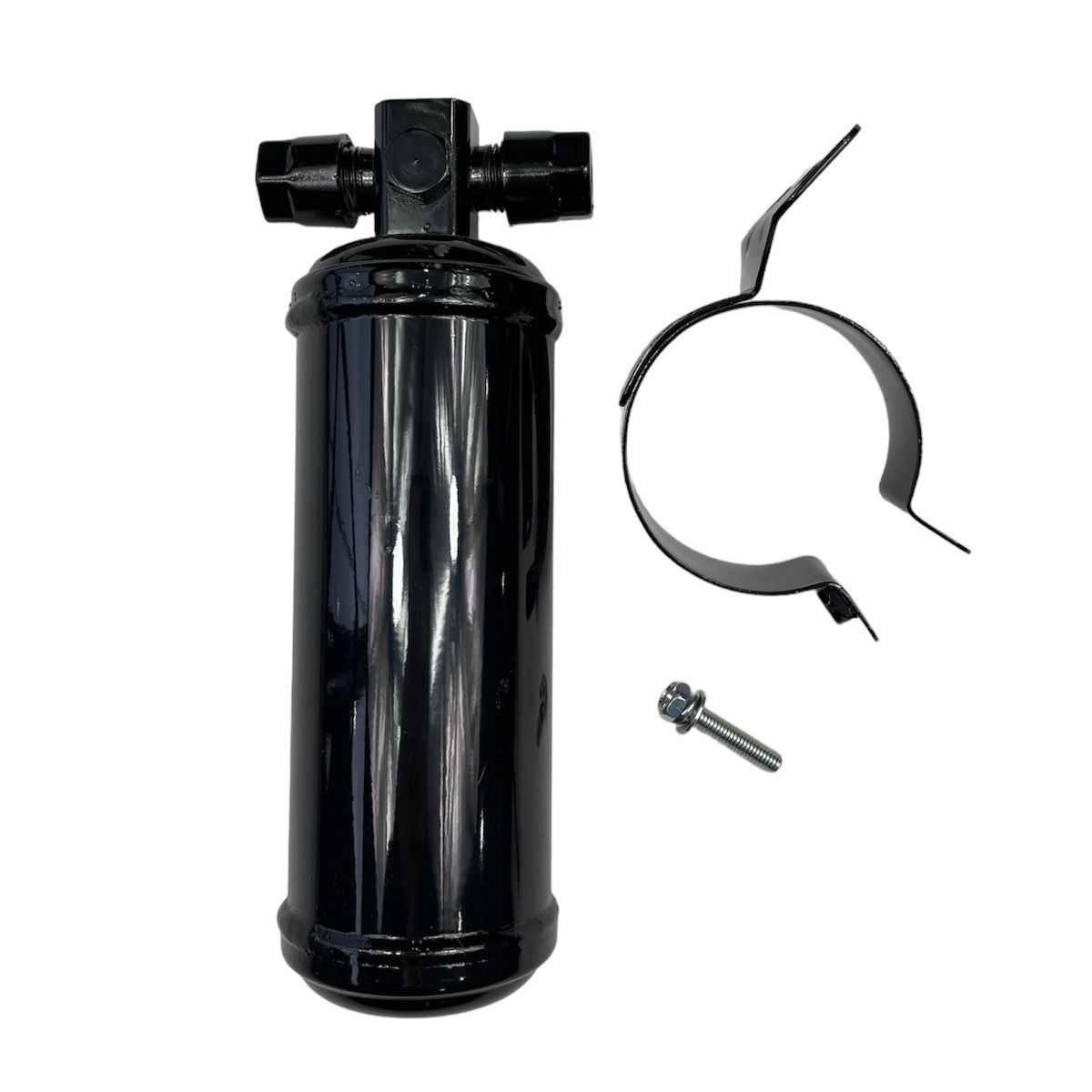 A/C Receiver Drier Universal O-Ring 6x6 2 Switch Ports with Drier Bracket