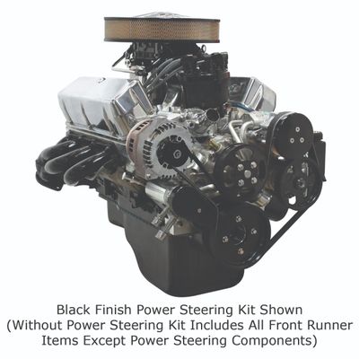 Front Runner™ Drive System, Small Block Ford, Black/Chrome, without Power Steering