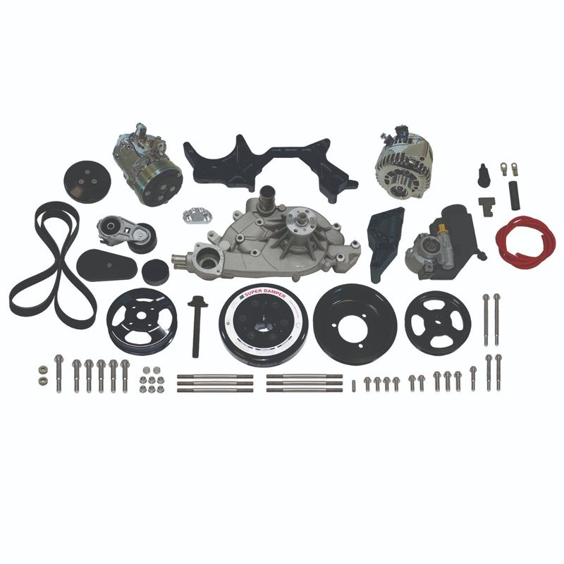 Front Runner™ Drive System, GM LS7, Black/Chrome, with Power Steering