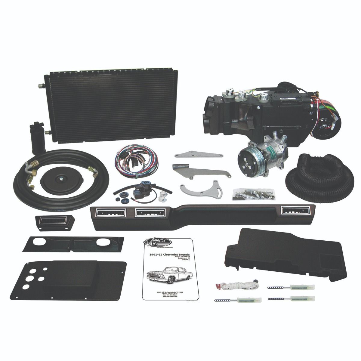 1961-62 Chevrolet Impala wo Factory Air SureFit™ Complete Kit