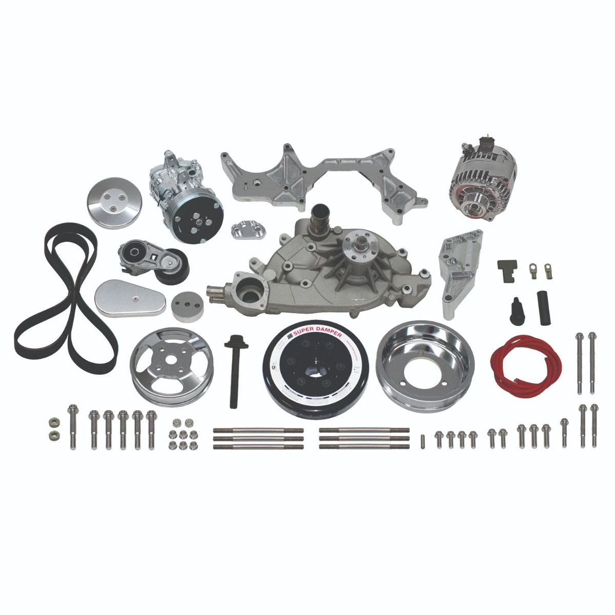Front Runner™ Drive System, GM LS7, Bright, without Power Steering