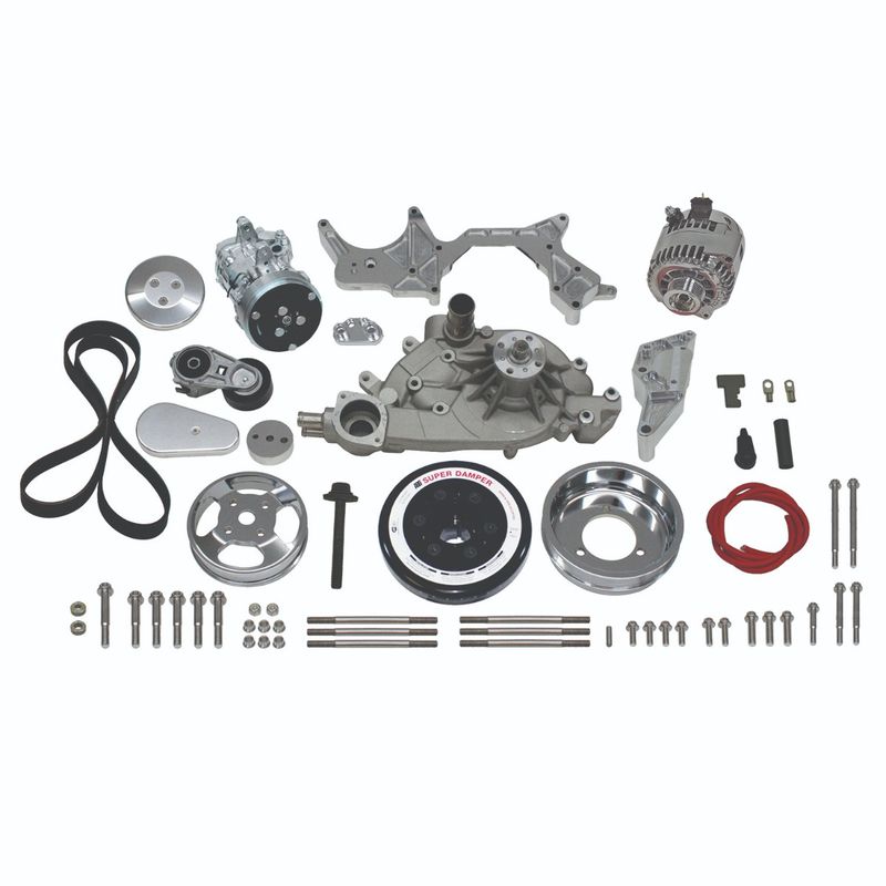 Front Runner™ Drive System, GM LS7, Bright, without Power Steering