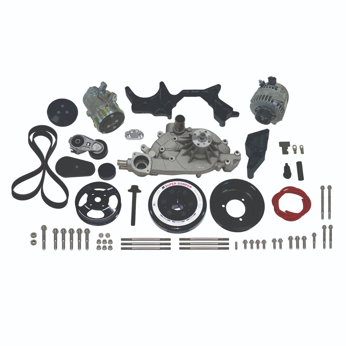 Front Runner™ Drive System, GM LS7, Black, without Power Steering