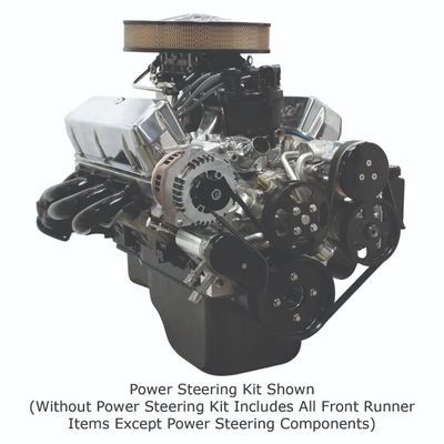 Front Runner™ Drive System, Small Block Ford, Black, without Power Steering
