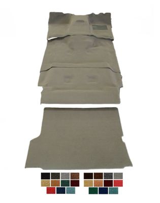 COMPLETE CARPET KIT FOR NISSAN GU PATROL LWB CLASSIC LOOP