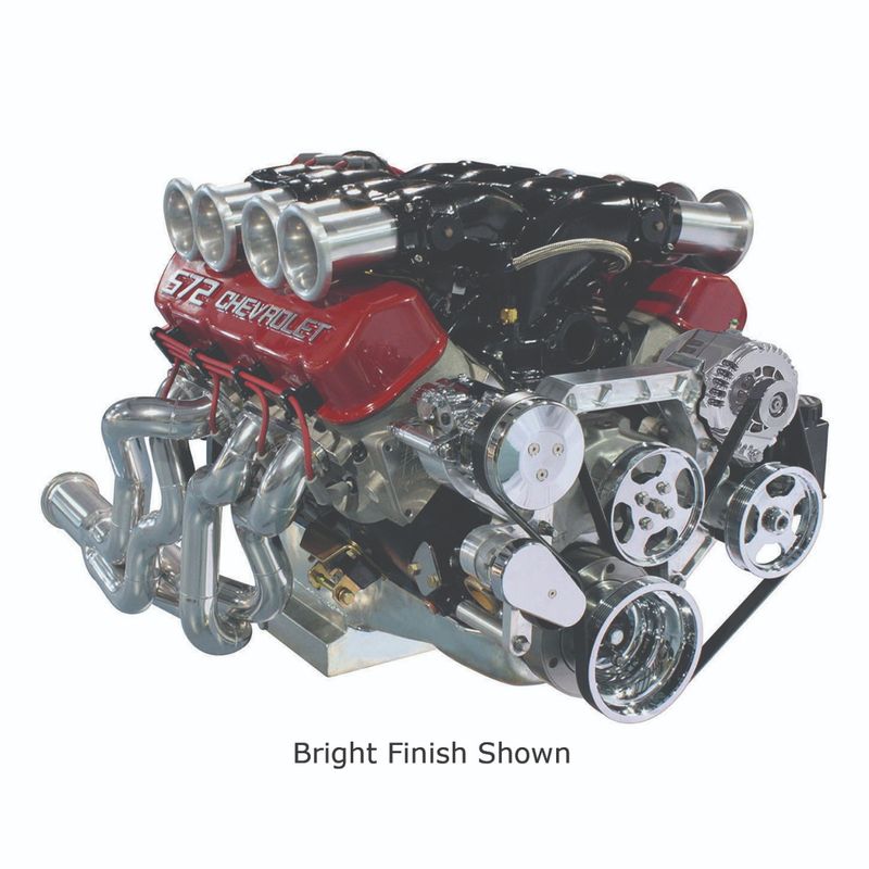 Front Runner™ Drive System, Big Block Chevrolet, Black, with Power Steering