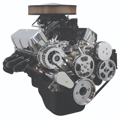 Front Runner™ Drive System, Small Block Ford, Bright, with Power Steering