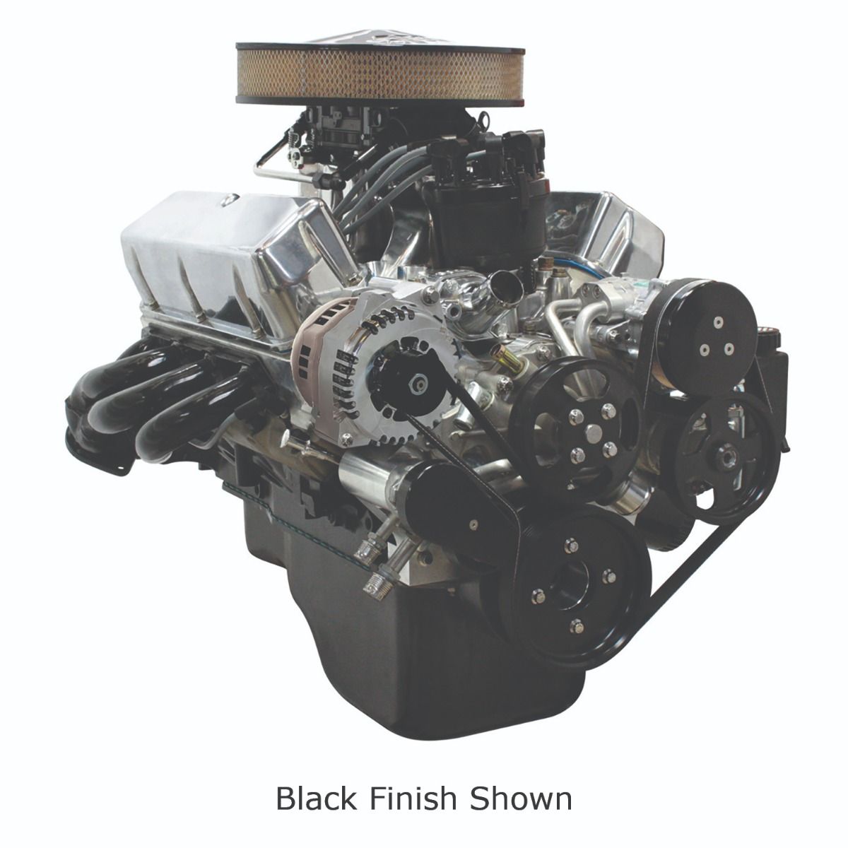 Front Runner™ Drive System, Small Block Ford, Black/Chrome, with Power Steering