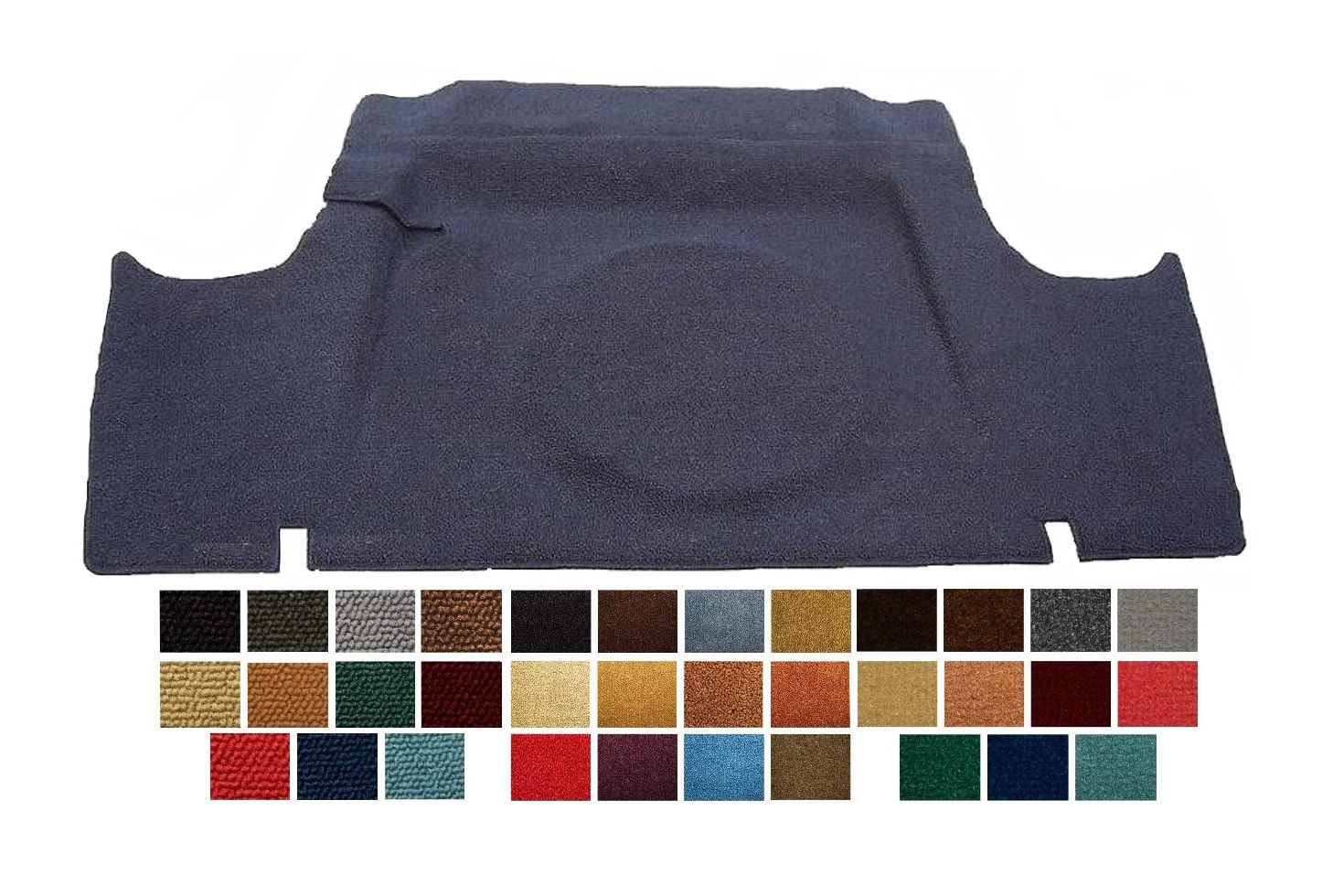 BOOT CARPET FOR FORD ESCORT MK-1 CLASSIC LOOP