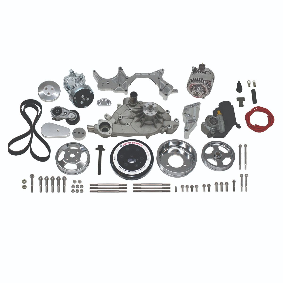 Front Runner™ Drive System, GM LS7, Bright, with Power Steering