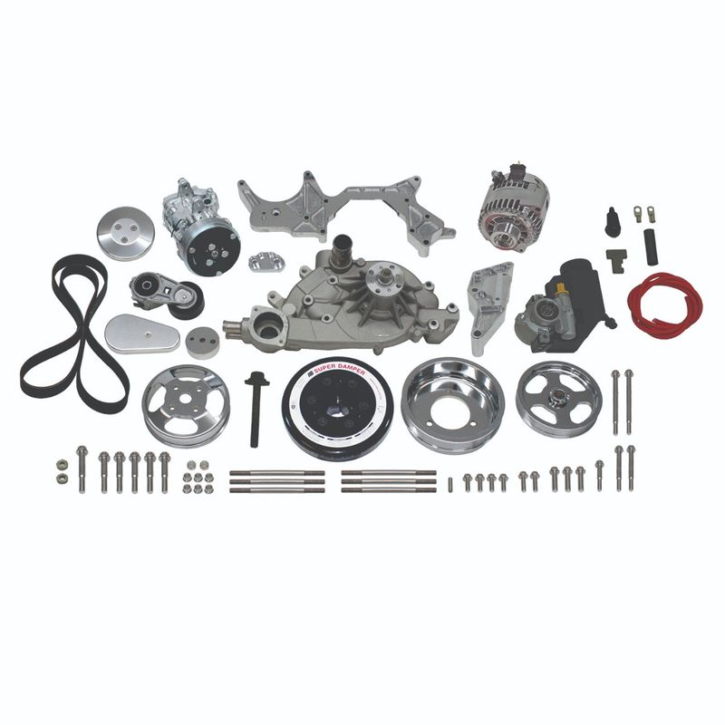 Front Runner™ Drive System, GM LS7, Bright, with Power Steering