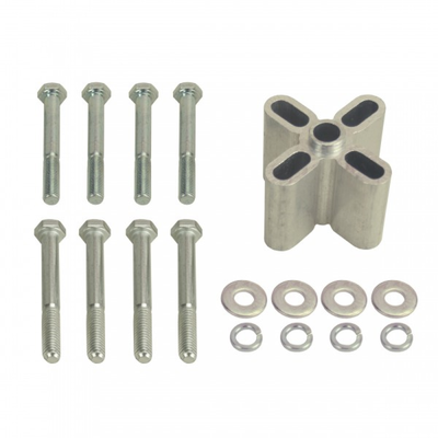 Derale Engine Fan Spacer Kit 2 Inch Thick 5/8 Inch BOSS