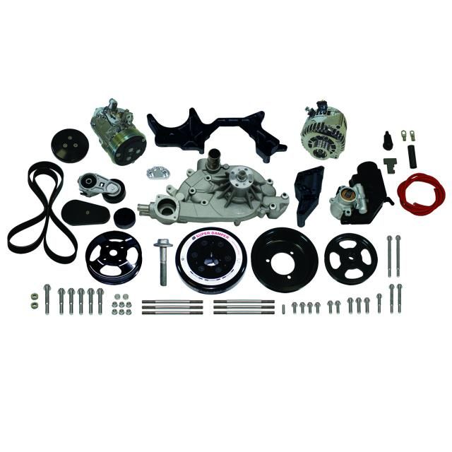 Front Runner™ Drive System GM LS Black/Chrome with Power Steering