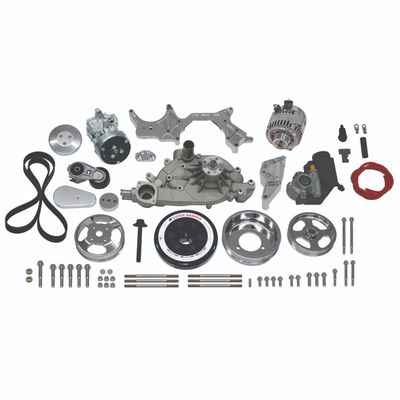 Front Runner™ Drive System, GM LS7, Bright/Chrome, with Power Steering