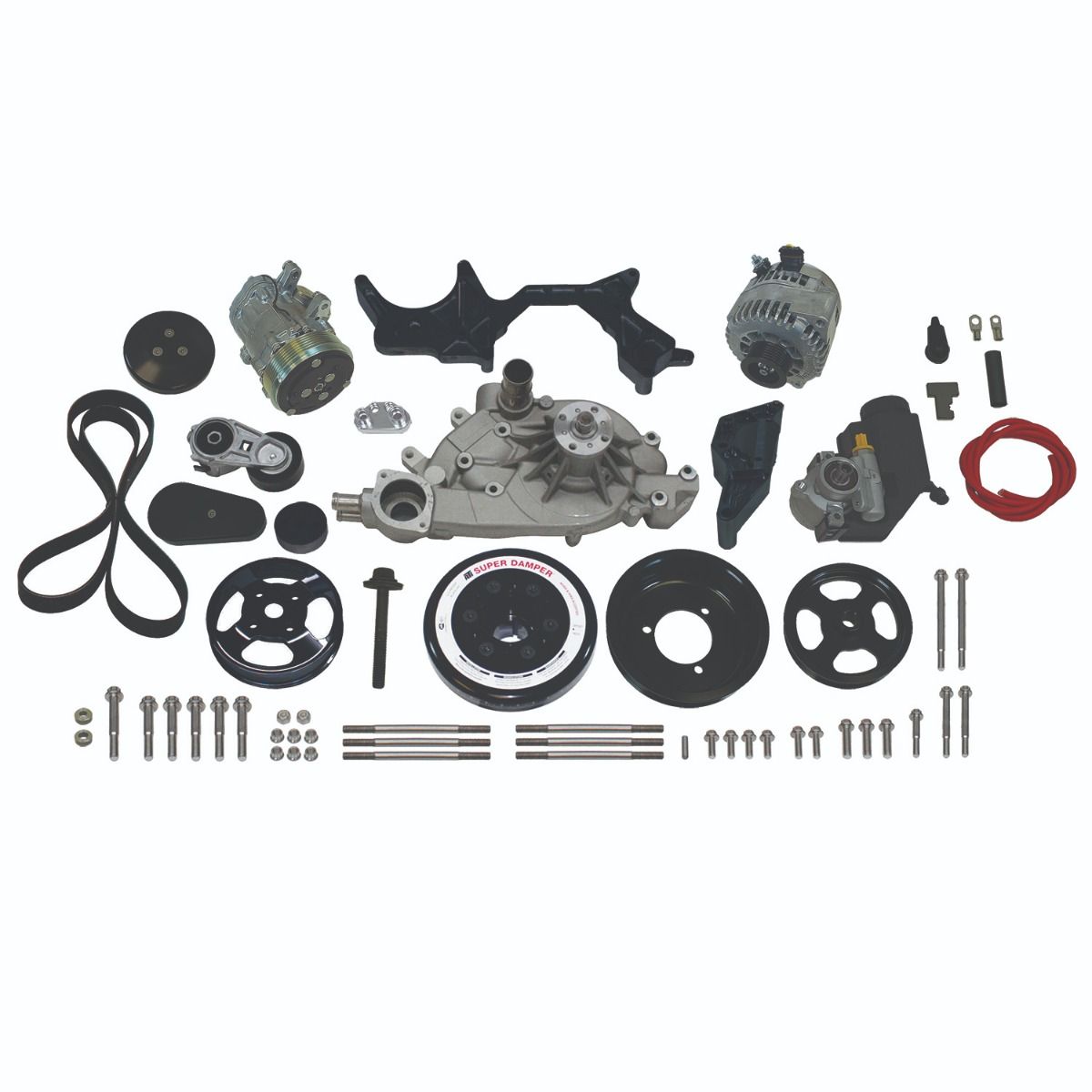Front Runner™ Drive System, GM LS7, Black, with Power Steering