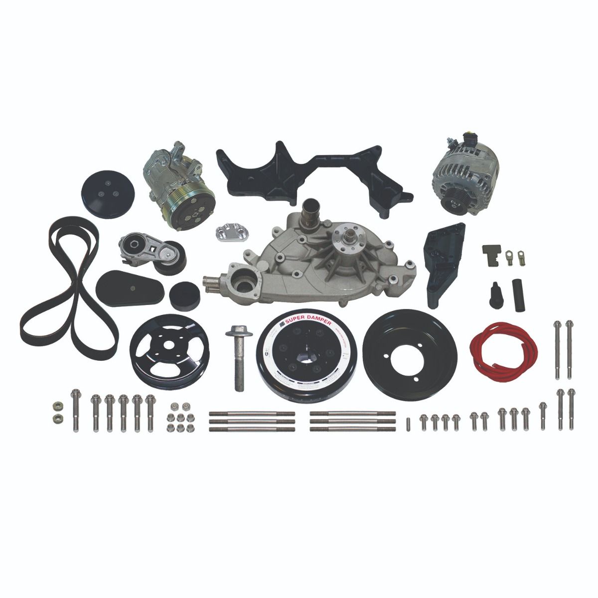 Front Runner™ Drive System GM LS Black without Power Steering