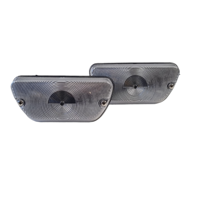 Front Indicator Assembly Clear Lens & Body, Left & Right For HOLDEN TORANA LH LX (PAIR)