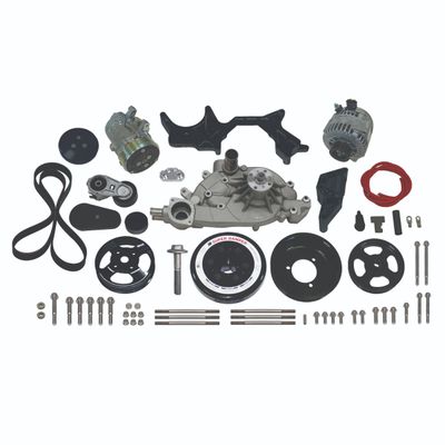 Front Runner™ Drive System GM LS Black Power Steering without Pump