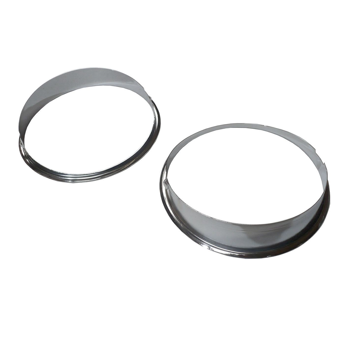 FORD XY CHROME LEFT AND RIGHT HEADLIGHT RIM