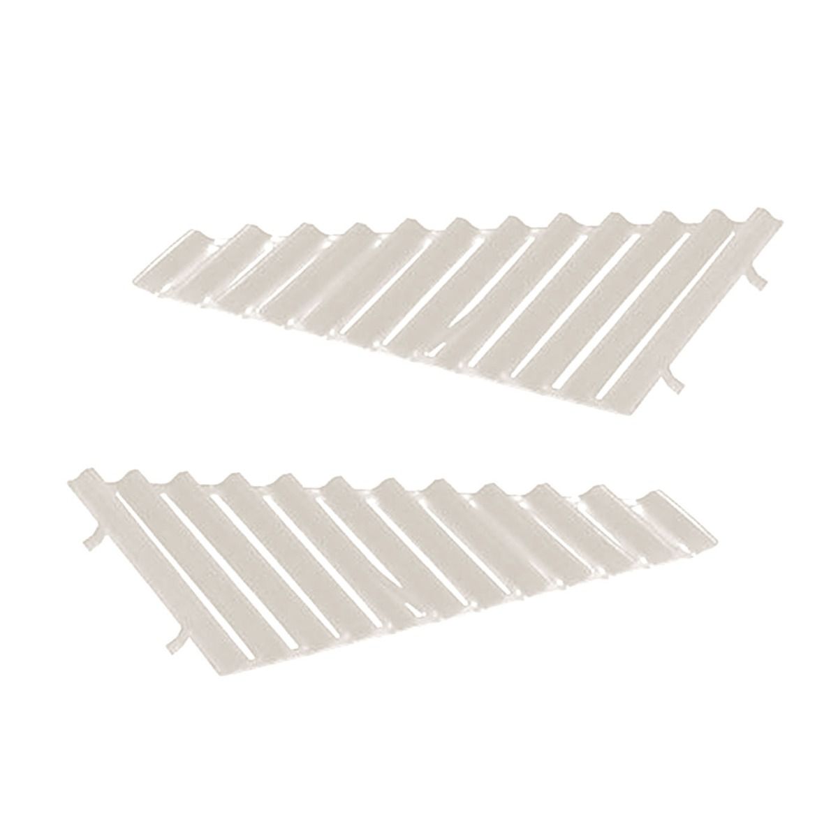 WHITE SIDE QUARTER VENETIAN BLIND AUTO SHADES PAIR FOR TOYOTA LEXCEN 1992 - 1997