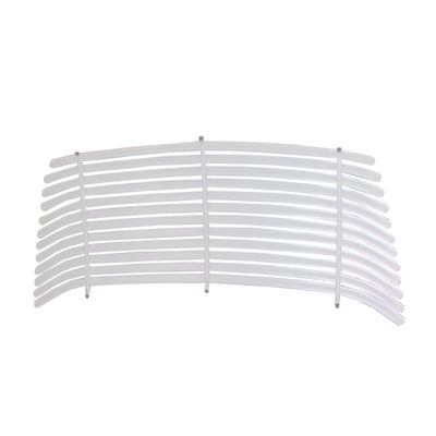 WHITE VENETIAN BLIND AUTO SHADE FOR CHRYSLER VALIANT AP5 - AP6 - VC SEDAN 1963 - MAR 1966
