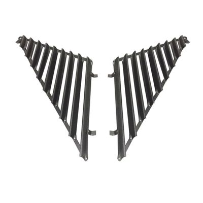 BLACK HORIZONTAL QUARTER VENETIAN BLIND AUTO SHADES PAIR FOR HOLDEN COMMODORE VN