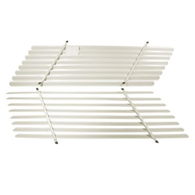 WHITE VENETIAN BLIND AUTO SHADE FOR TOYOTA CAMRY WAGON SIDES PAIR 1997 - SEPTEMBER 2002