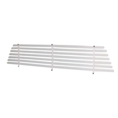 WHITE VENETIAN BLIND AUTO SHADE FOR SUBARU LEONE COUPE 1980 - 1981