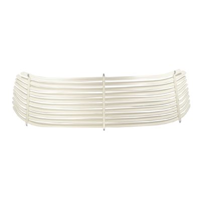 WHITE VENETIAN BLIND AUTO SHADE FOR BA - BF FALCON SEDAN 2002 - 2009