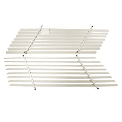 WHITE VENETIAN BLIND AUTO SHADE FOR HOLDEN HQ HJ HX HZ WAGON SIDE PAIR JUN 1971 - APR 1980