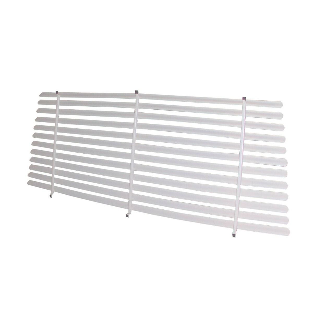 WHITE REAR VENETIAN BLIND AUTO SHADE FOR VOLKSWAGEN TRANSPORTER / KOMBI 1968 - ON
