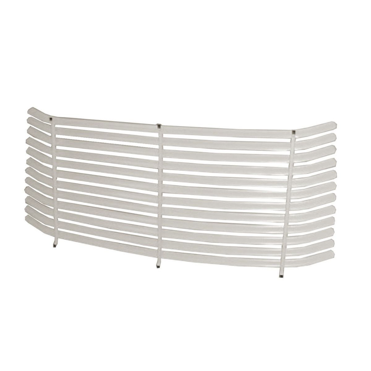 WHITE VENETIAN BLIND AUTO SHADE FOR HOLDEN ASTRA SEDAN 1997-1999
