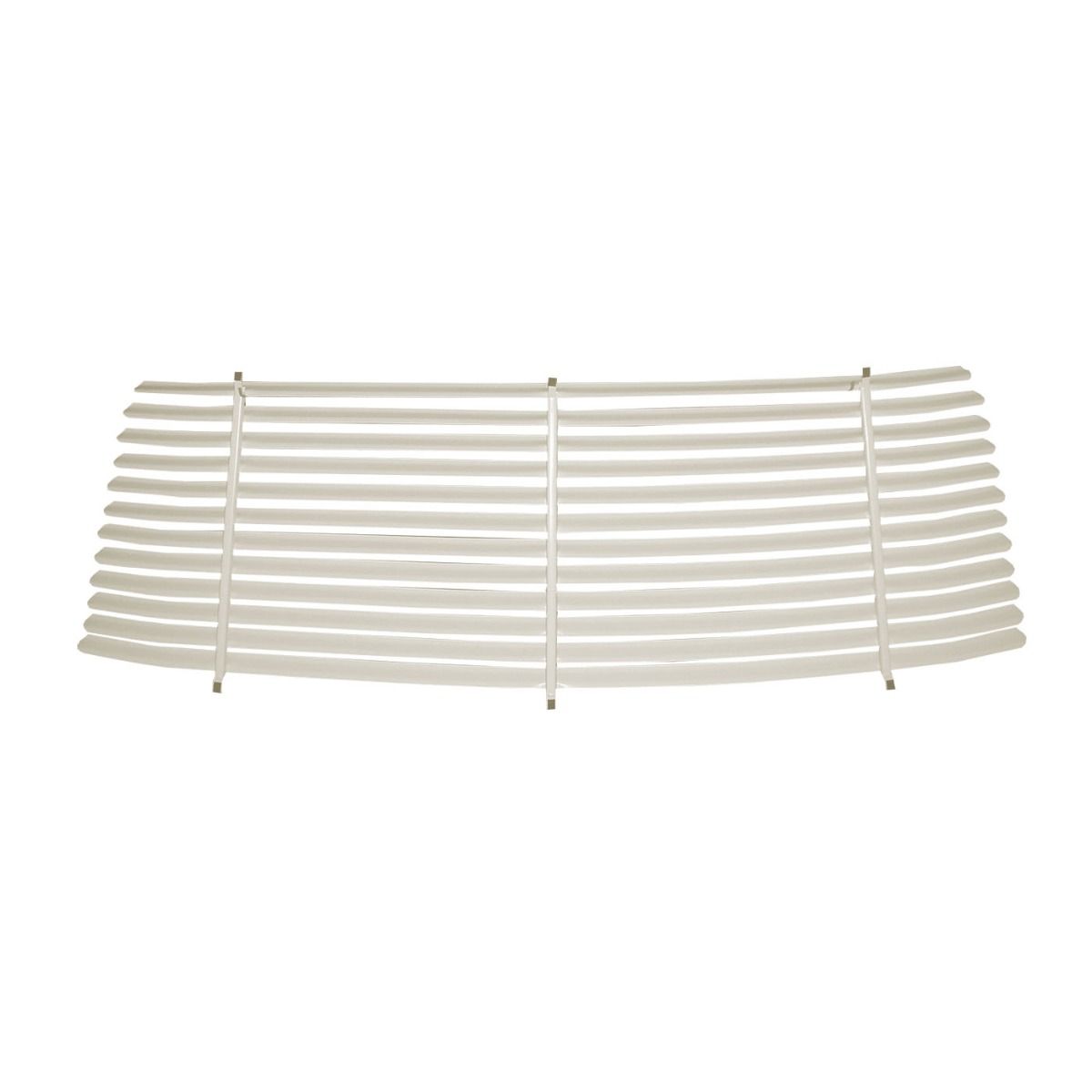 WHITE VENETIAN BLIND AUTO SHADE FOR MAZDA 323 2 & 4 DOOR MAR 1977 - SEP 1980
