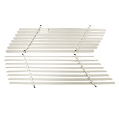 WHITE VENETIAN BLIND AUTO SHADE SIDES PAIR FOR HOLDEN HK HT HG WAGON