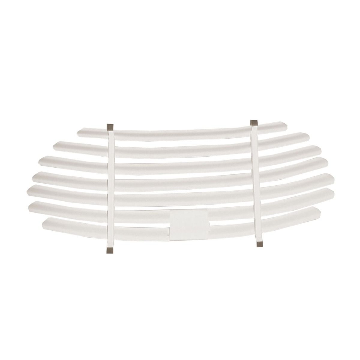 WHITE VENETIAN BLIND AUTO SHADE FOR VOLKSWAGEN BEETLE 1953 - 1957