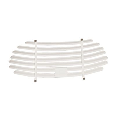 WHITE VENETIAN BLIND AUTO SHADE FOR VOLKSWAGEN BEETLE 1953 - 1957