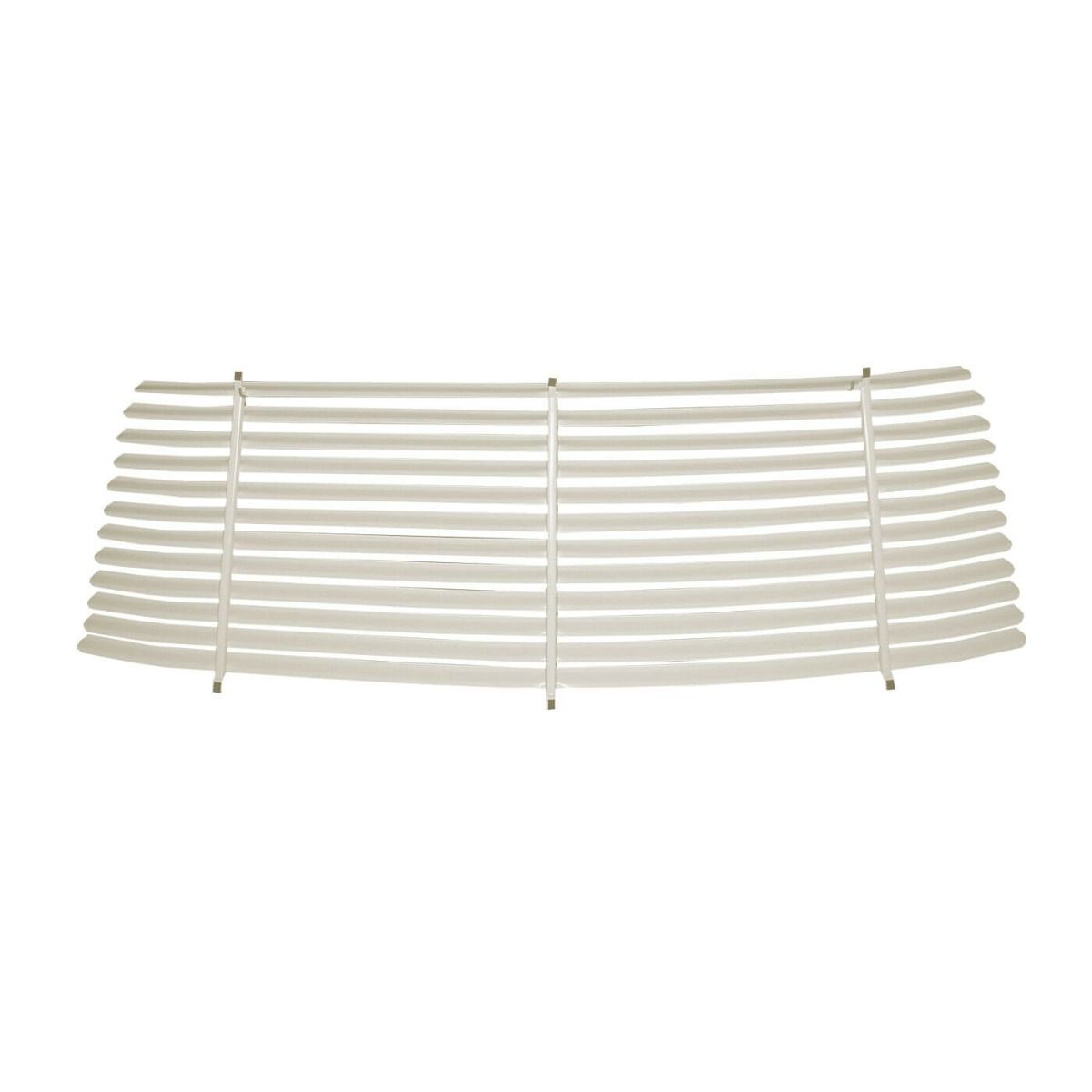 WHITE VENETIAN BLIND AUTO SHADE FOR TOYOTA CORONA ST141 - RT142 AVANTI AUGUST 1983 - APRIL 1987