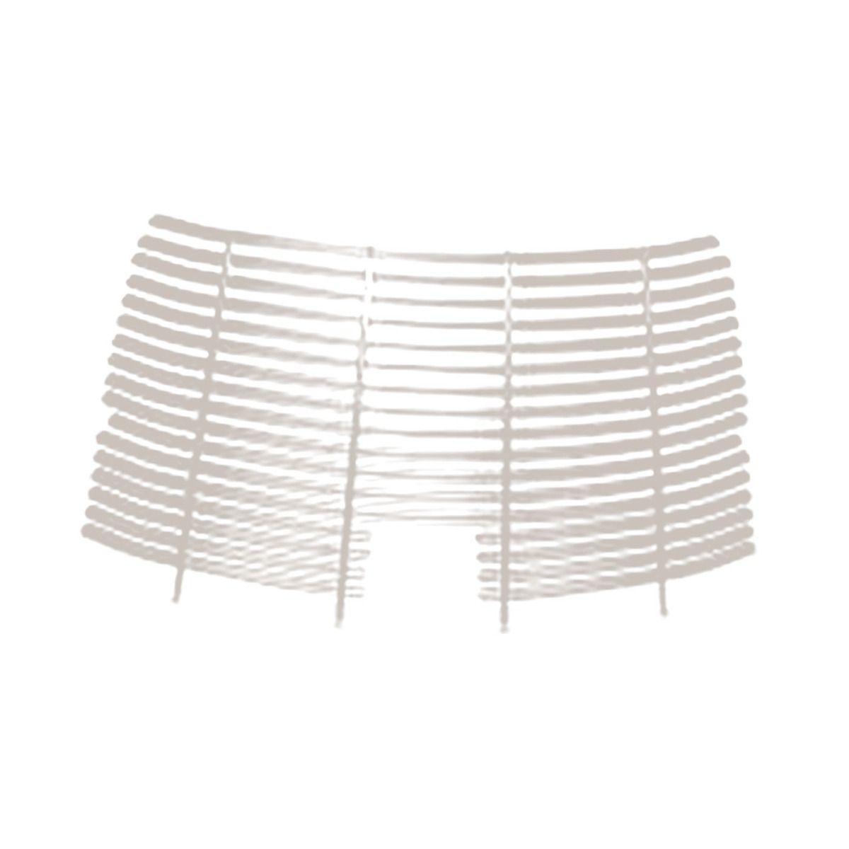 WHITE VENETIAN BLIND AUTO SHADE FOR NISSAN PINTARA WITH BRAKE LIGHT SKYLINER SEDAN JULY 1989 - NOVEMBER 1989