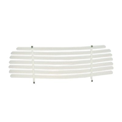WHITE REAR VENETIAN BLIND AUTO SHADE FOR LEYLAND MORRIS MINI 1961-1978