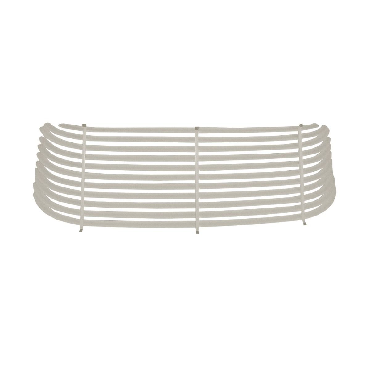 REAR WHITE VENETIAN BLIND AUTO SHADE FOR FORD ZEPHYR MK2 MKII SEDAN