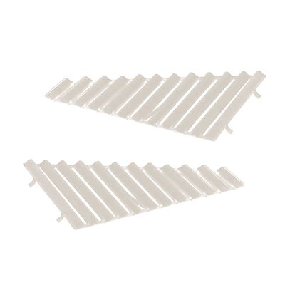 WHITE VENETIAN BLIND AUTO SHADE FOR FORD FAIRLANE ZJ - ZK - ZI QUARTER SIDE PAIR OCT 1979 - FEB 1988