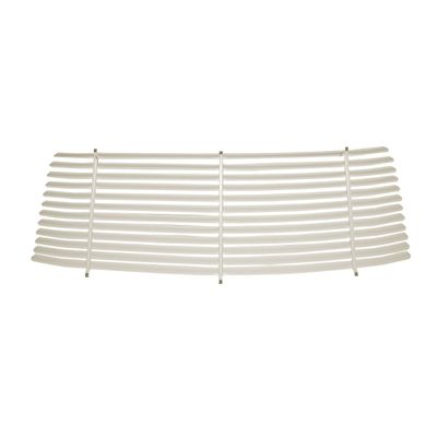 WHITE VENETIAN BLIND AUTO SHADE FOR FIAT 128 COUPE SI 1973 - 1977