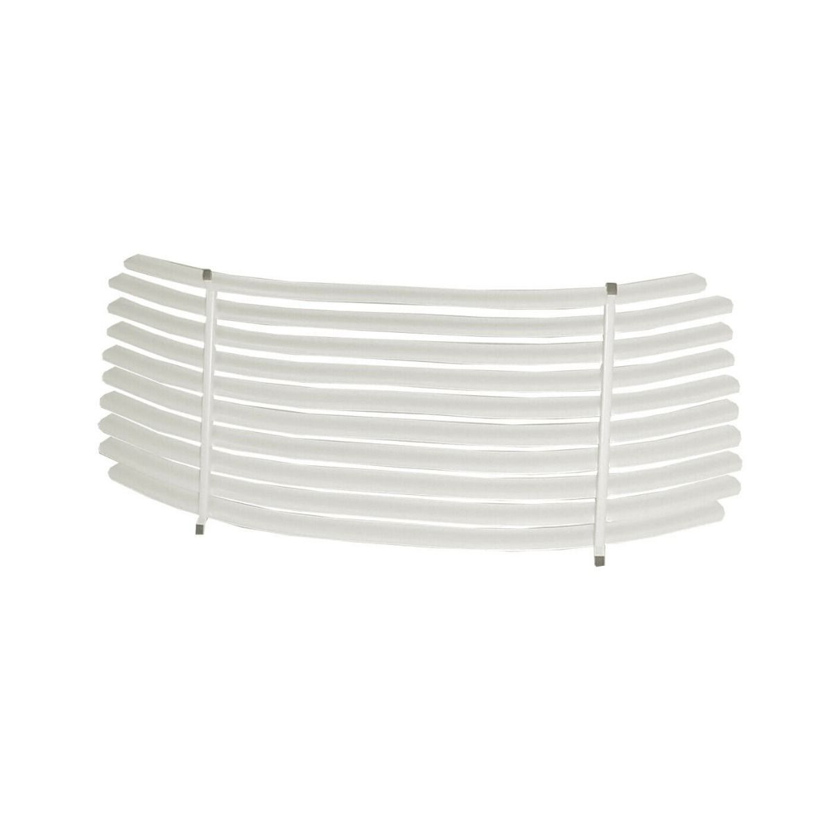 WHITE VENETIAN BLIND AUTO SHADE FOR VOLKSWAGEN GOLF MARCH 1976 - DECEMBER 1982