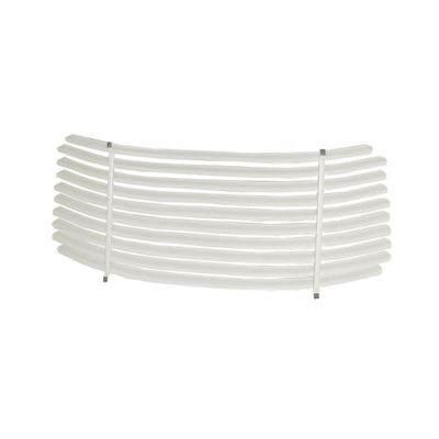 WHITE VENETIAN BLIND AUTO SHADE FOR VOLKSWAGEN GOLF MARCH 1976 - DECEMBER 1982