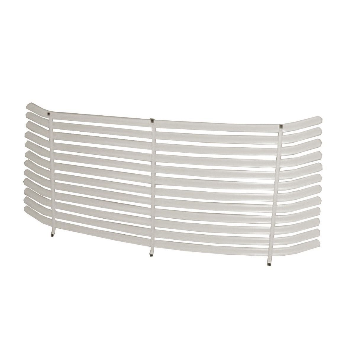 WHITE VENETIAN BLIND AUTO SHADE FOR FORD FALCON XL XM XP COUPE