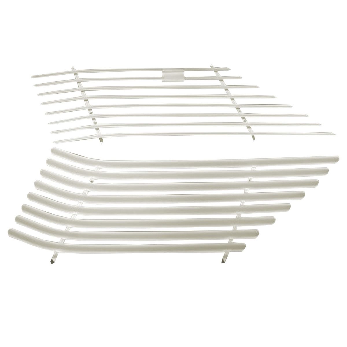 WHITE VENETIAN BLIND AUTO SHADES SIDES PAIR FOR FORD CORTINA TC - TD WAGON AUG 1971 - MAY 1977
