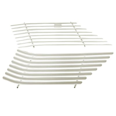 WHITE VENETIAN BLIND AUTO SHADE FOR MITSUBISHI SIGMA GE GH GJ GK GL GN WAGON SIDE PAIR NOV 1977 - FEB 1987