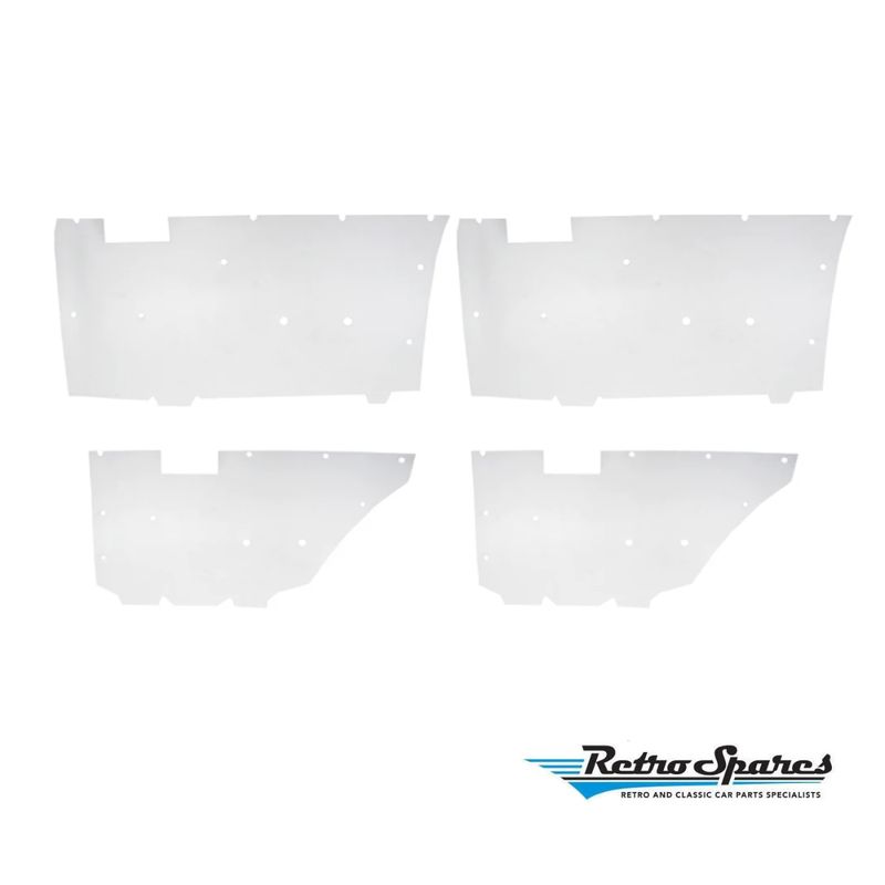 Plastic Door Trim Backing Gasket Insulator Cover Set for FORD XA XB