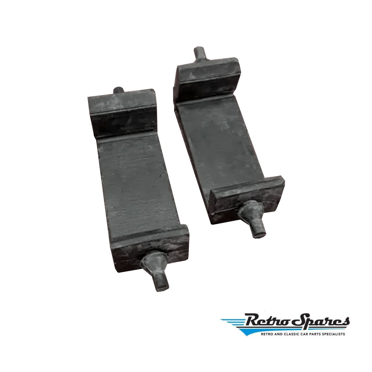 Lower Radiator Mount Bracket Rubbers Pair for FORD FALCON XW XY GT GS ZC ZD V8 351