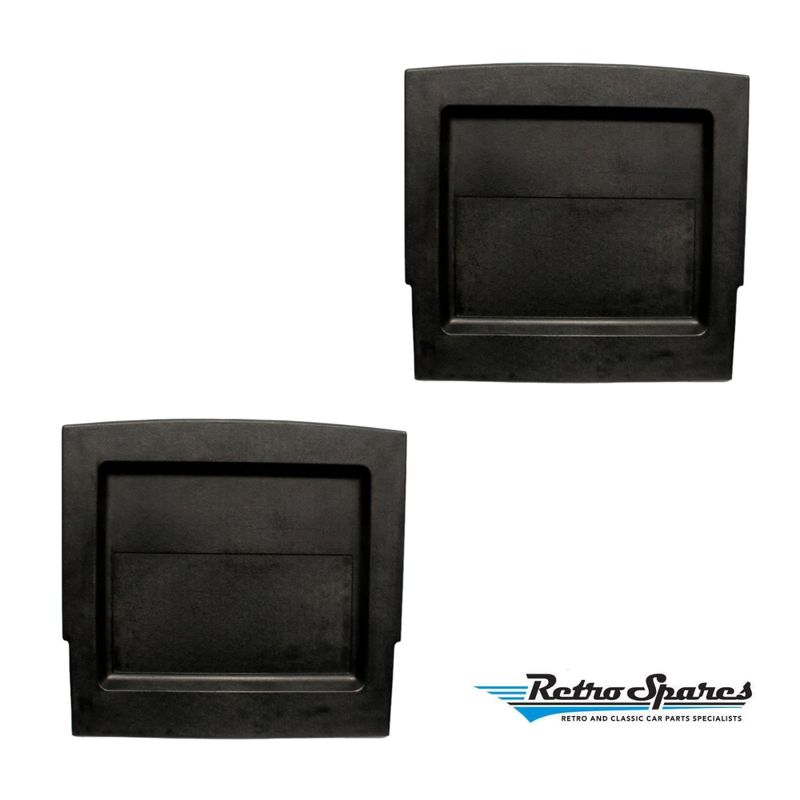 Front Bucket Seat Rear Plastic Trim Sections Pair for HOLDEN TORANA LX UC